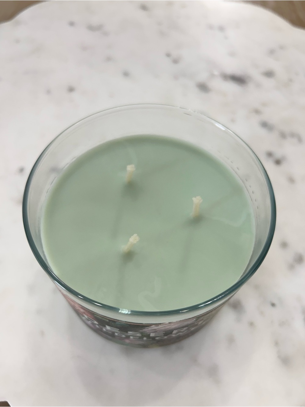 Bath & Body Works Desert Wildflower 3-Wick Candle Discontinued Rose Gold Lid - Picture 8 of 9